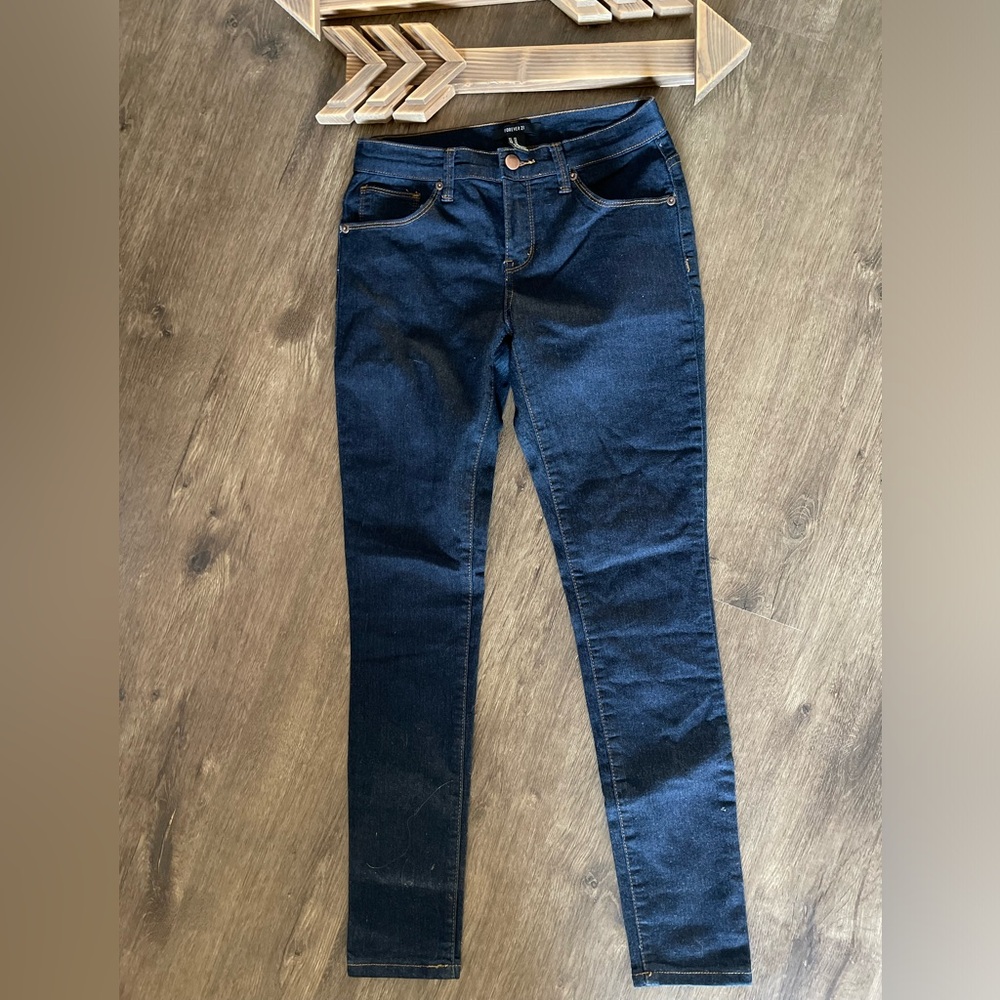 Forever 21 Jeans - Size 26 - Dark Blue ankle length
